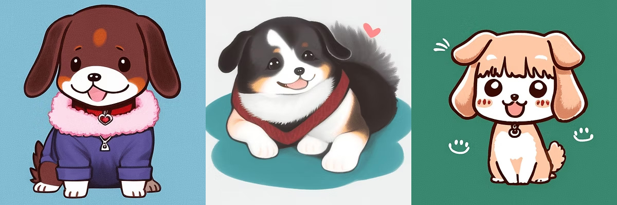 生成されたパンケーキのイラスト2