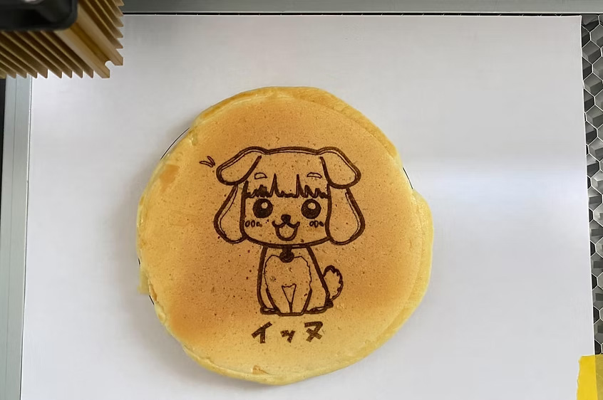 完成したパンケーキ